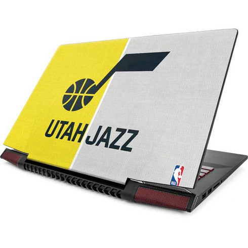 NBA Utah Jazz Split Canvas Lenovo IdeaPad Skin
