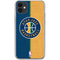 NBA Utah Jazz Split Canvas iPhone 11 Clear Case