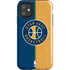 NBA Utah Jazz Split Canvas iPhone 11 Impact Case