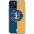 NBA Utah Jazz Split Canvas iPhone 11 Pro Clear Case