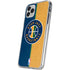 NBA Utah Jazz Split Canvas iPhone 11 Pro Clear Case