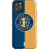 NBA Utah Jazz Split Canvas iPhone 11 Pro Max Impact Case