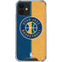 NBA Utah Jazz Split Canvas iPhone 12 Clear Case