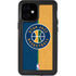 NBA Utah Jazz Split Canvas iPhone 12 Mini Waterproof Case