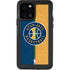 NBA Utah Jazz Split Canvas iPhone 12 Pro Waterproof Case