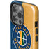 NBA Utah Jazz Split Canvas iPhone 13 Pro Impact Case