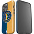 NBA Utah Jazz Split Canvas iPhone 13 Pro Max Impact Case