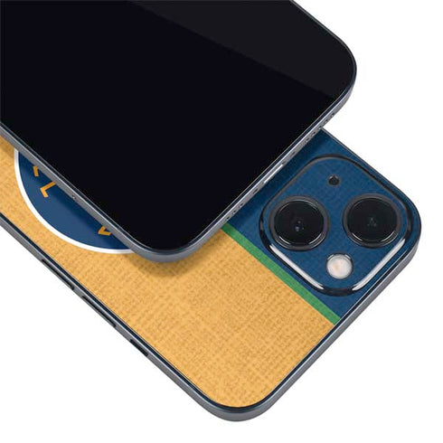 NBA Utah Jazz Split Canvas iPhone 13 Skin