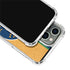 NBA Utah Jazz Split Canvas iPhone 15 Pro Clear Case