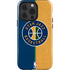 NBA Utah Jazz Split Canvas iPhone 14 Pro Impact Case