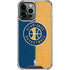 NBA Utah Jazz Split Canvas iPhone 14 Pro Max Clear Case