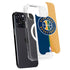 NBA Utah Jazz Split Canvas iPhone 15 Pro Max MagSafe Case