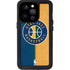 NBA Utah Jazz Split Canvas iPhone 14 Pro Waterproof Case