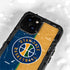 NBA Utah Jazz Split Canvas iPhone 15 Waterproof Case