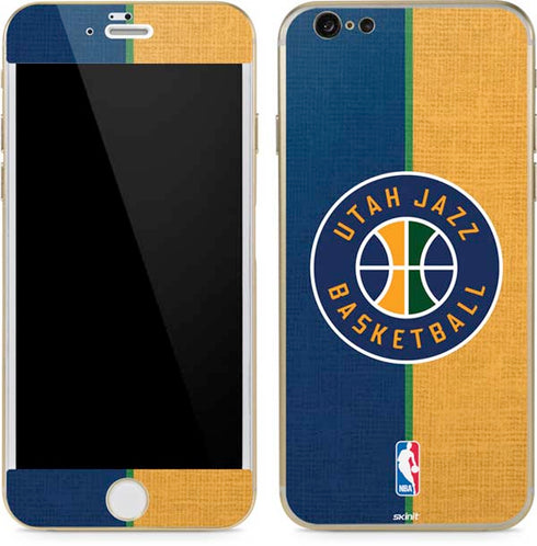 NBA Utah Jazz Split Canvas iPhone 6/6s Skin