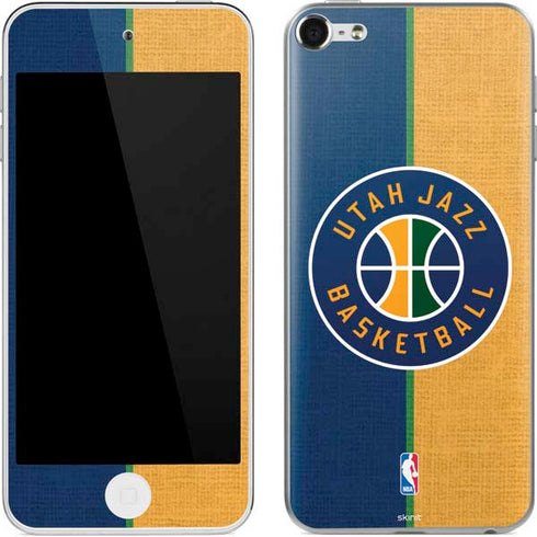 NBA Utah Jazz Split Canvas Apple iPod Skin