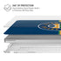 NBA Utah Jazz Split Canvas MacBook Air 15in (2023-2025) Case plus Skin