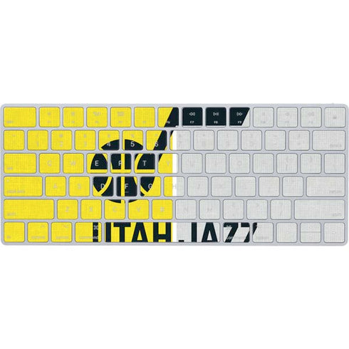 NBA Utah Jazz Split Canvas Magic Keyboard Skin