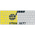 NBA Utah Jazz Split Canvas Magic Keyboard Skin