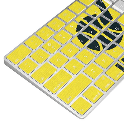 NBA Utah Jazz Split Canvas Magic Keyboard Skin