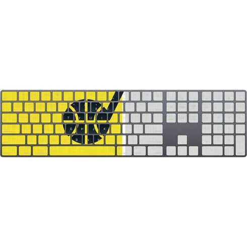 NBA Utah Jazz Split Canvas Magic Keyboard with Numeric Keypad Skin