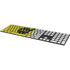 NBA Utah Jazz Split Canvas Magic Keyboard with Numeric Keypad Skin