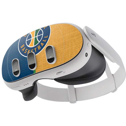 NBA Utah Jazz Split Canvas Meta Quest 3 Skin