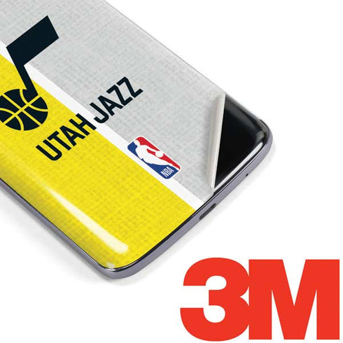 NBA Utah Jazz Split Canvas Moto E5 Plus Skin
