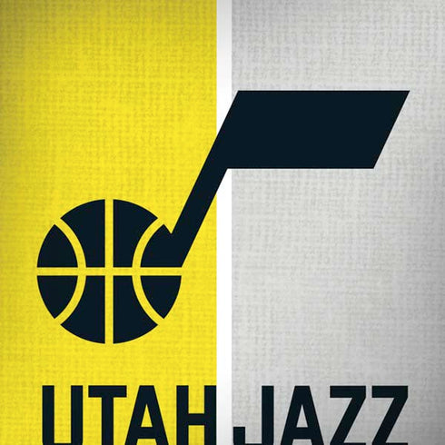 NBA Utah Jazz Split Canvas Moto G6 Skin