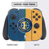 NBA Utah Jazz Split Canvas Nintendo Switch Bundle Skin