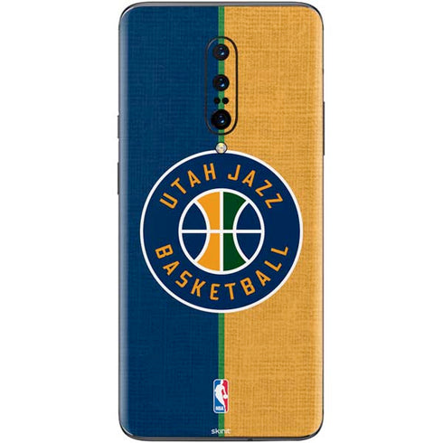 NBA Utah Jazz Split Canvas OnePlus 7 Pro Skin
