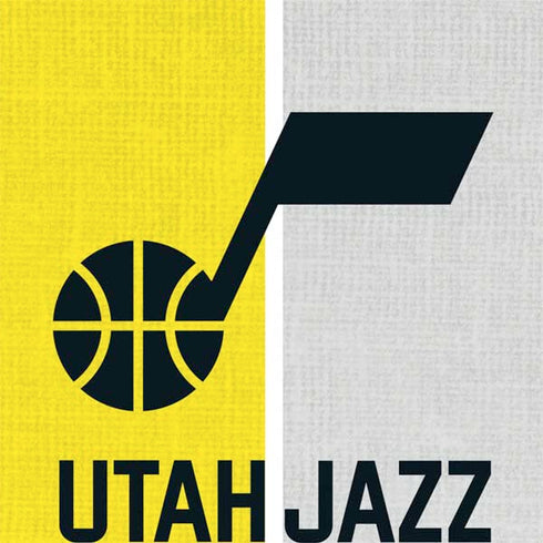 NBA Utah Jazz Split Canvas Otterbox Commuter Galaxy Skin