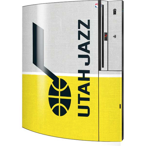 NBA Utah Jazz Split Canvas Playstation 3 & PS3 Skin