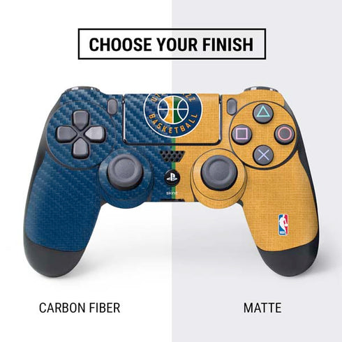 NBA Utah Jazz Split Canvas PS4 Controller Skin