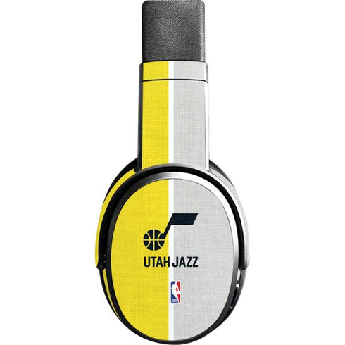 NBA Utah Jazz Split Canvas Skullcandy Crusher Wireless Skin