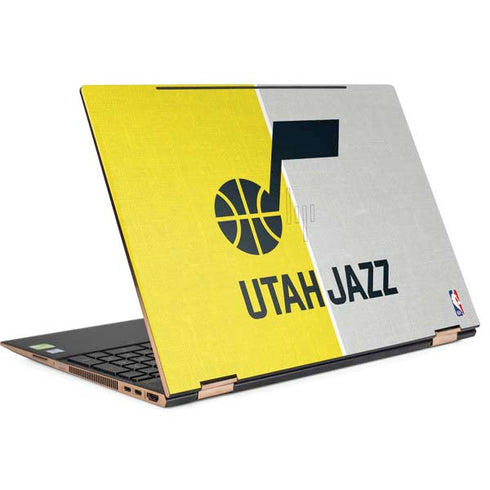 NBA Utah Jazz Split Canvas HP Spectre Skin