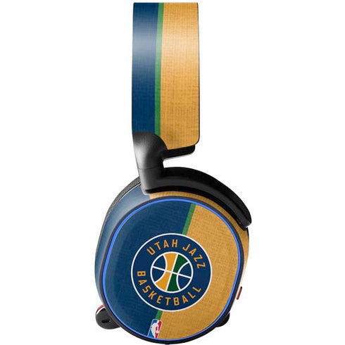 NBA Utah Jazz Split Canvas SteelSeries Arctis 3 Skin