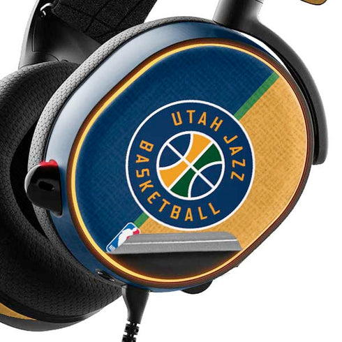 NBA Utah Jazz Split Canvas SteelSeries Arctis 5 Skin