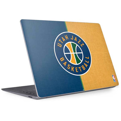 NBA Utah Jazz Split Canvas Surface Laptop 3 13.5in Skin