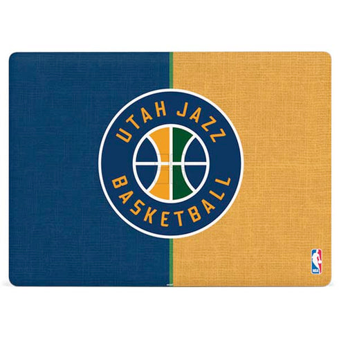 NBA Utah Jazz Split Canvas Surface Laptop 3 13.5in Skin