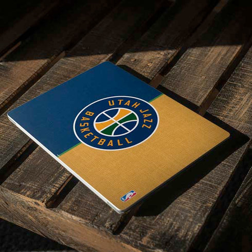 NBA Utah Jazz Split Canvas Surface Laptop 3 13.5in Skin