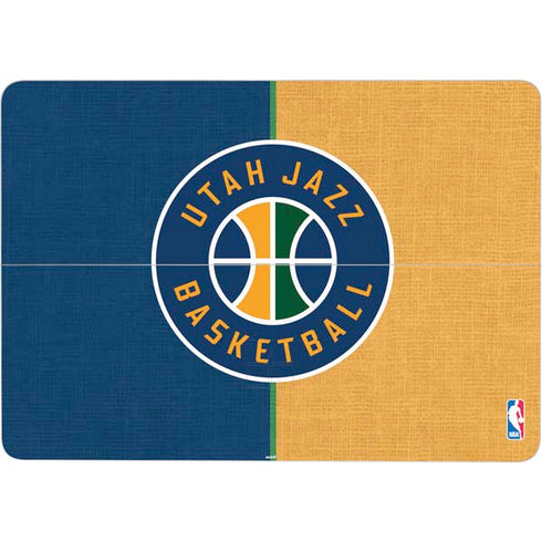 NBA Utah Jazz Split Canvas Surface Laptop Studio Skin