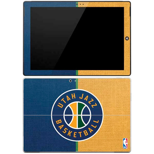 NBA Utah Jazz Split Canvas Surface Pro 3 Skin