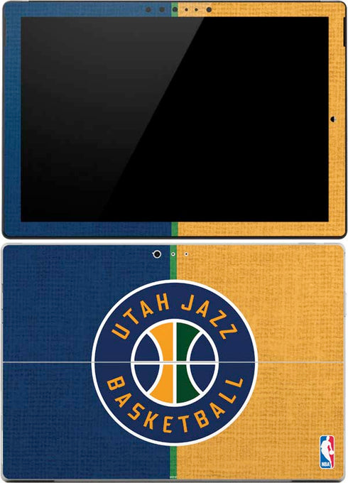 NBA Utah Jazz Split Canvas Surface Pro 4 Skin