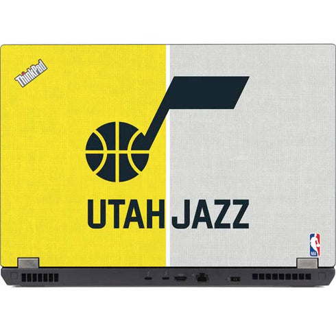 NBA Utah Jazz Split Canvas Lenovo ThinkPad Skin