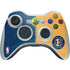 NBA Utah Jazz Split Canvas Xbox 360 Wireless Controller Skin