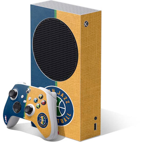 NBA Utah Jazz Split Canvas Xbox Series S Bundle Skin