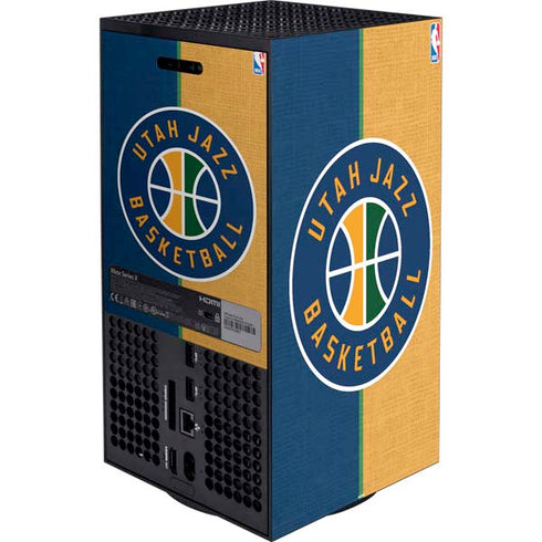 NBA Utah Jazz Split Canvas Xbox Series X Bundle Skin