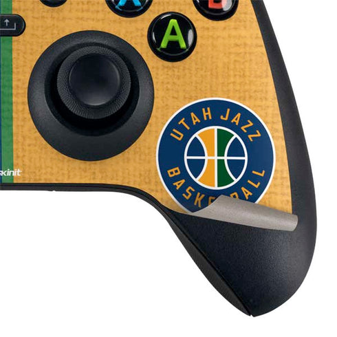 NBA Utah Jazz Split Canvas Xbox Series X Controller Skin