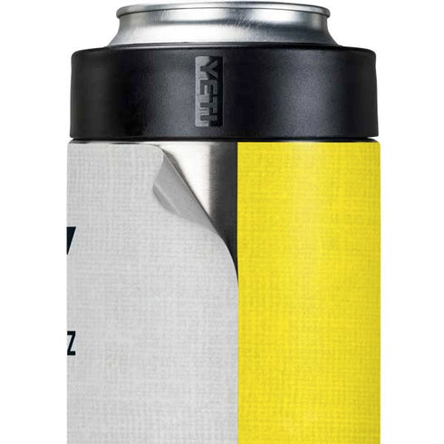 NBA Utah Jazz Split Canvas Yeti Colster Can Insulator Skin